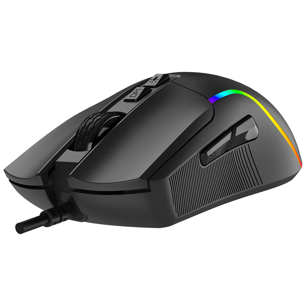 Herná myš Proove Assembler s káblom USB, RGB, 12400DPI, čierna CMAS00000101