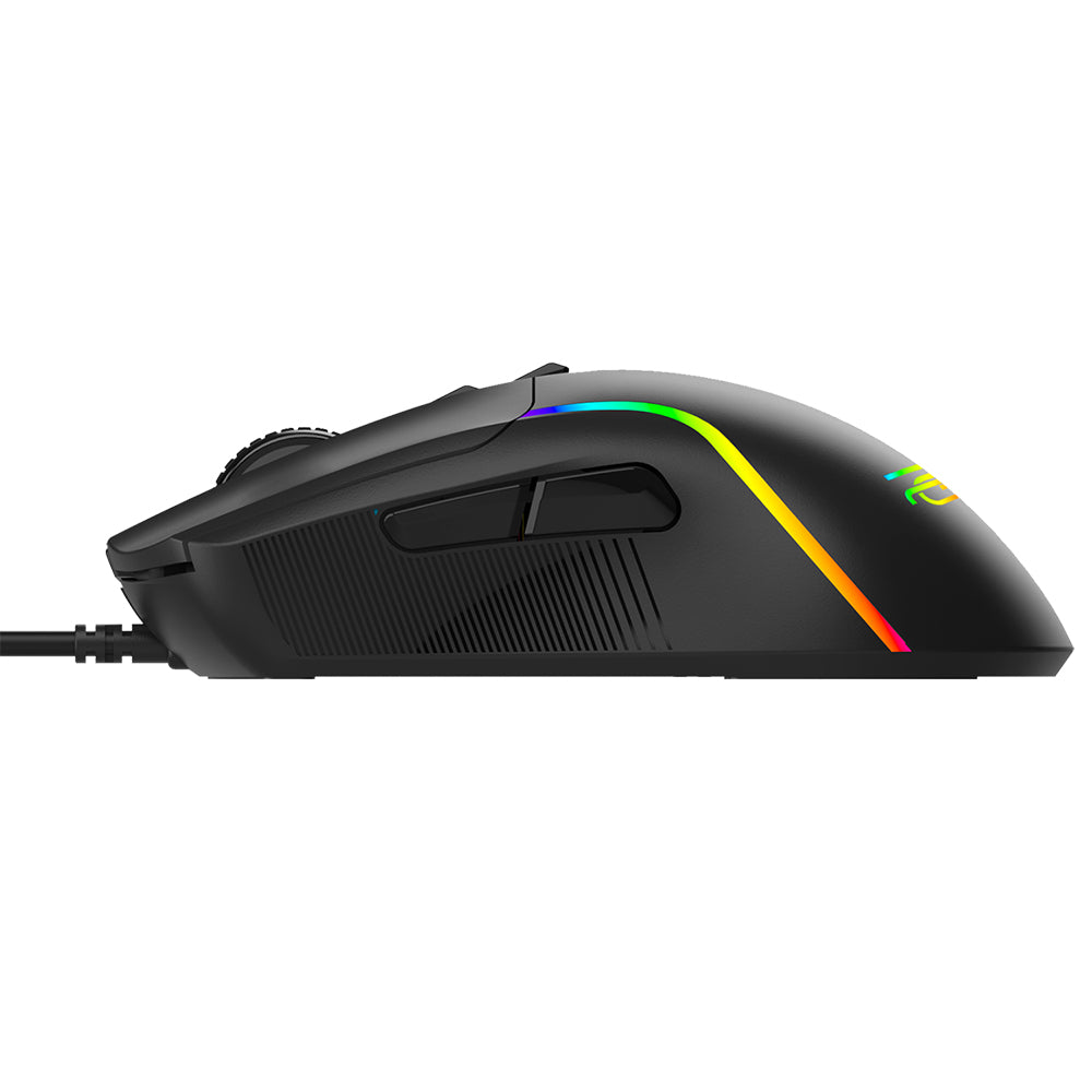 Herná myš Proove Assembler s káblom USB, RGB, 12400DPI, čierna CMAS00000101