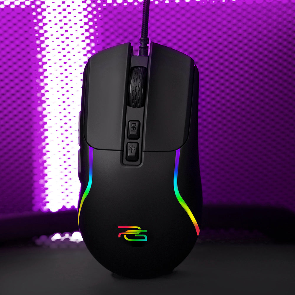Herná myš Proove Assembler s káblom USB, RGB, 12400DPI, čierna CMAS00000101