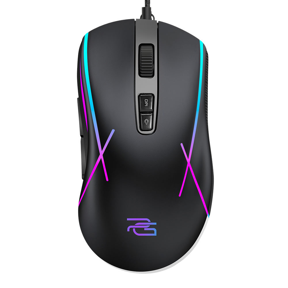 Herná myš Proove Defiant Wired USB, RGB, 7200DPI, čierna CMDE00000102