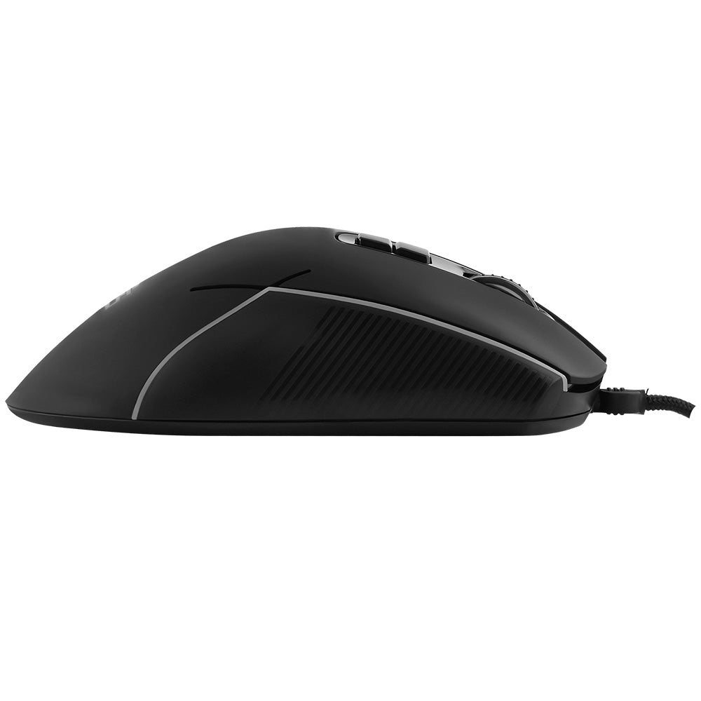 Herná myš Proove Defiant Wired USB, RGB, 7200DPI, čierna CMDE00000102