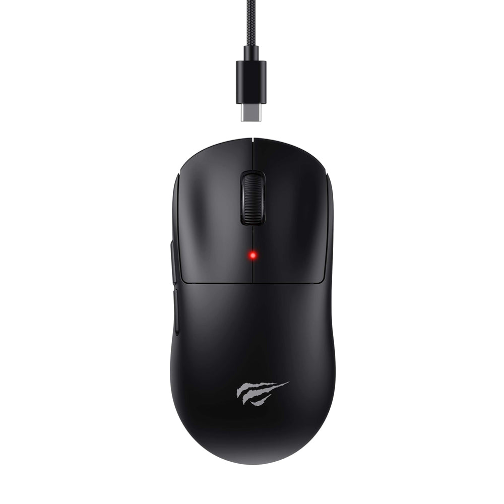 Bezdrôtová herná myš HAVIT MS970WB Pro, 800DPI - 12000DPI, BT / Wi-Fi / Káblové, Čierna