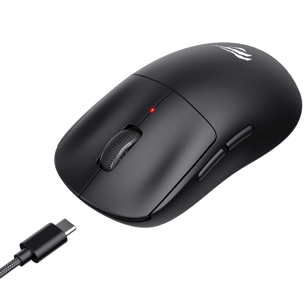 Bezdrôtová herná myš HAVIT MS970WB Pro, 800DPI - 12000DPI, BT / Wi-Fi / Káblové, Čierna