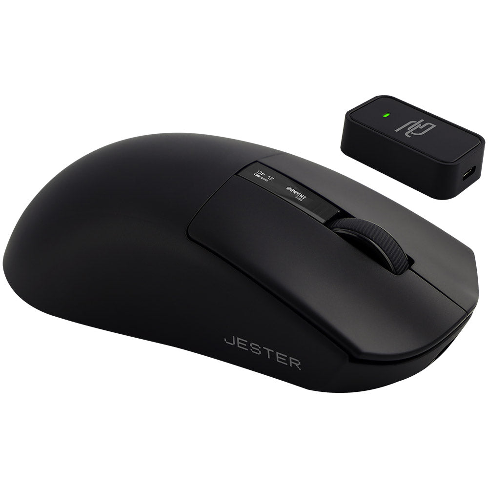 Bezdrôtová herná myš Proove Jester, 800DPI - 26000DPI, OLED displej, Čierna WMJS00022001