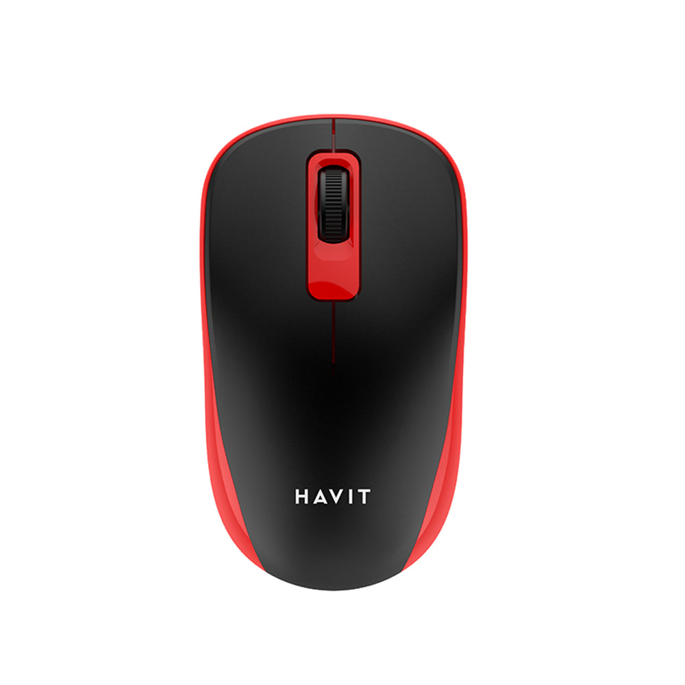 Bezdrôtová myš HAVIT MS626GT, 1200DPI, čierno-červená