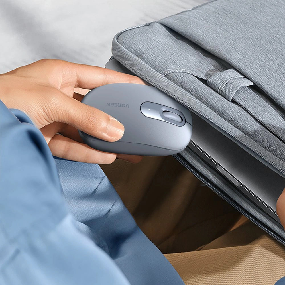 Bezdrôtová myš UGREEN MU105, 2400DPI, modrá