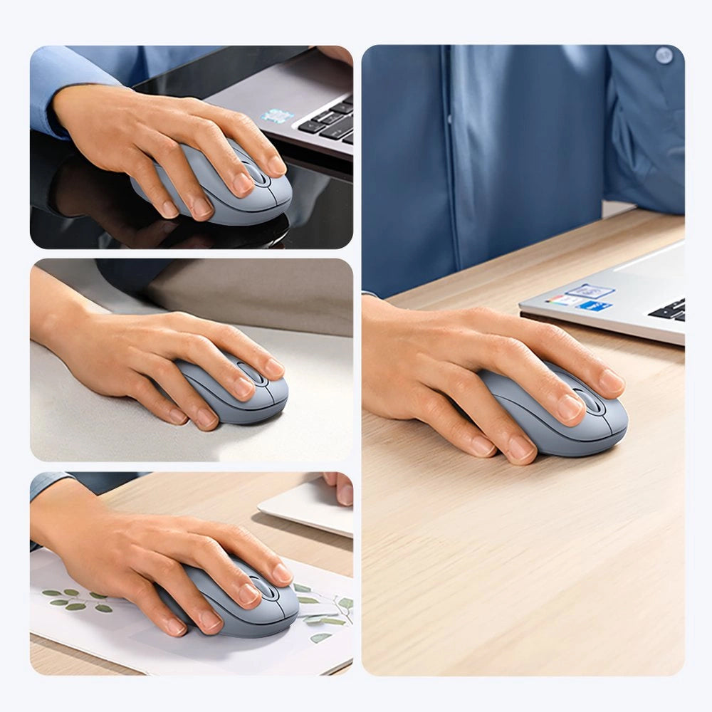 Bezdrôtová myš UGREEN MU105, 2400DPI, modrá