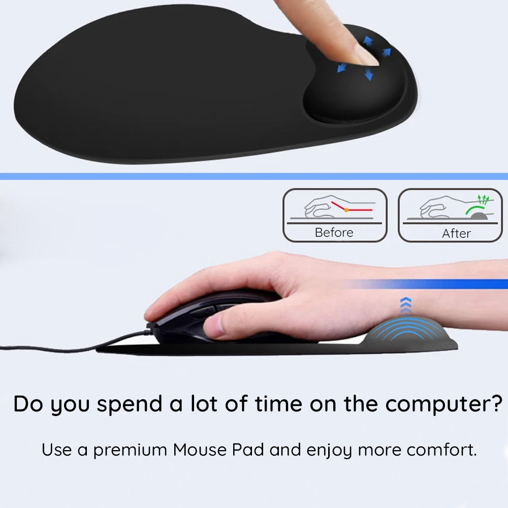 MousePad Gaming HAVIT MP802, 230mm x 191mm x 3.5mm, Tmavomodrý