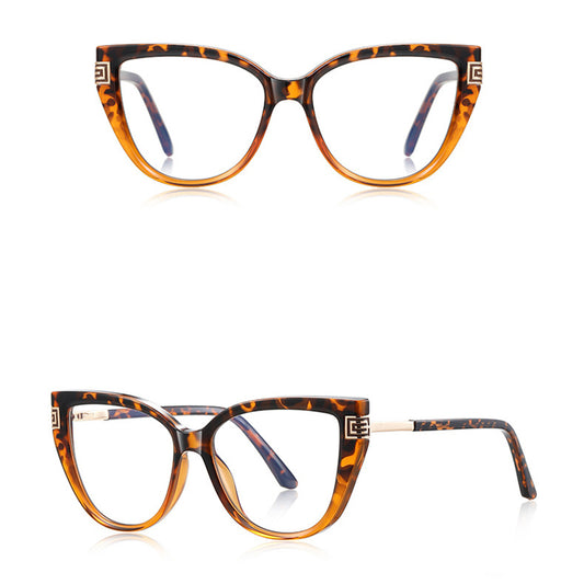 Dámske počítačové okuliare Techsuit 2259, Anti-Blue Light, Hnedé