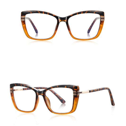 Dámske počítačové okuliare Techsuit 2273, Anti-Blue Light, Hnedé