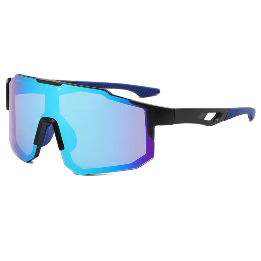 Unisex Cycling Glasses Techsuit 9337, UV Protection, Black Blue