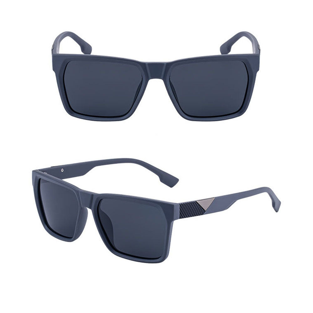 Pánske slnečné okuliare Techsuit 8500, polarizované, UV ochrana, čierno-sivé