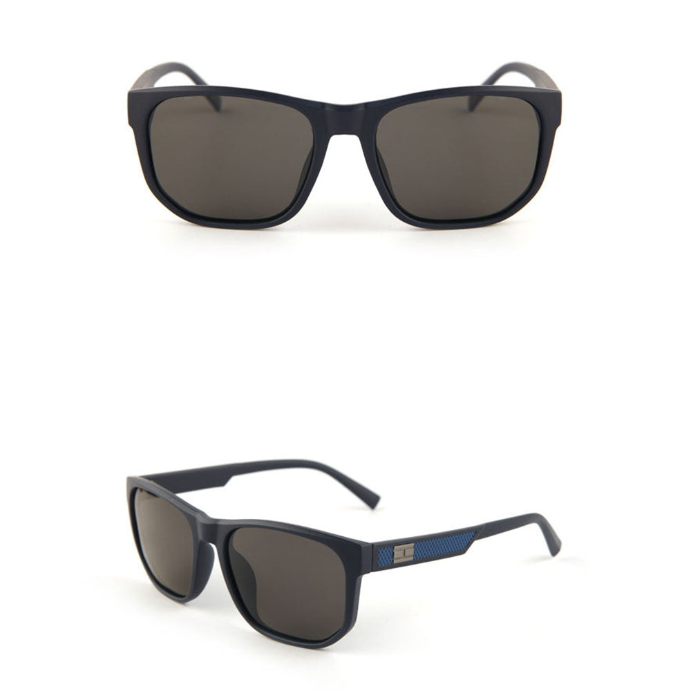 Pánske slnečné okuliare Techsuit 8502, polarizované, UV ochrana, matná modro-sivá