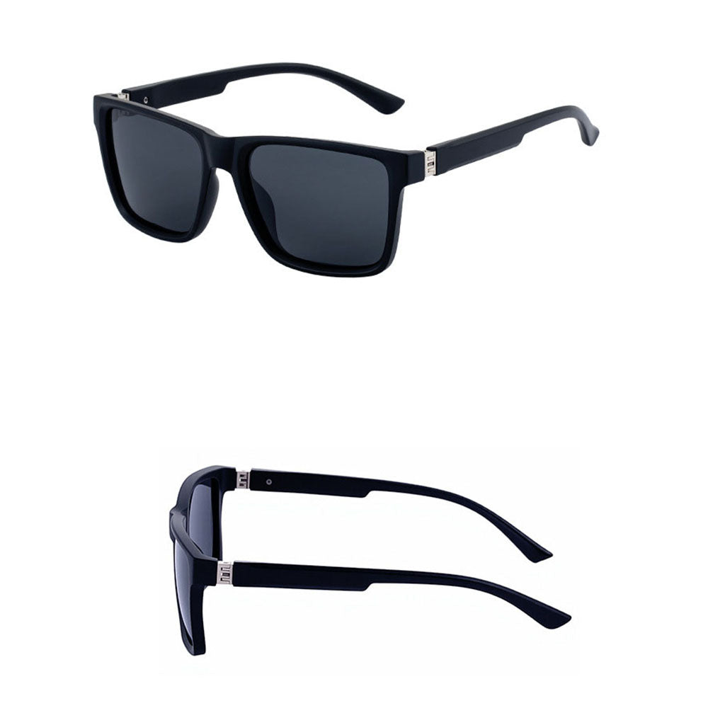 Pánske slnečné okuliare Techsuit 8506, polarizované, UV ochrana, matná modro-sivá