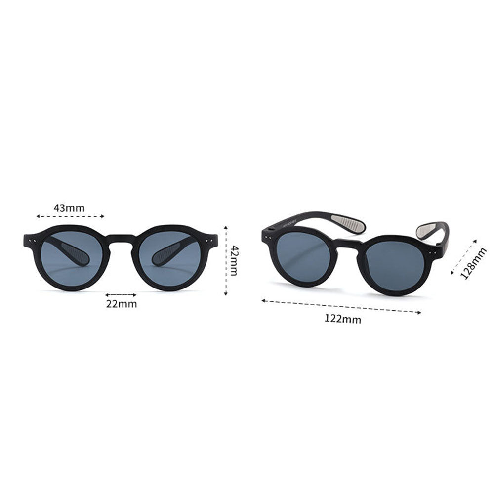 Detské slnečné okuliare Techsuit 8443, polarizované, UV ochrana, zelené