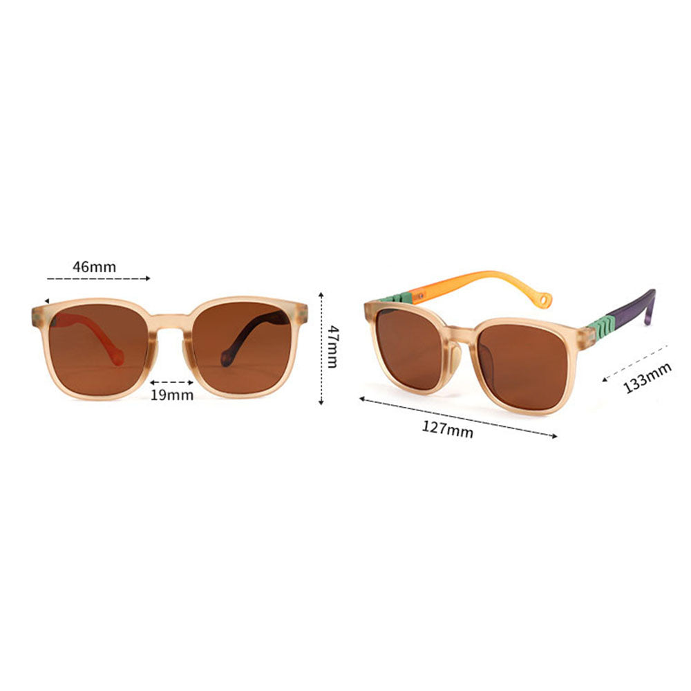 Detské slnečné okuliare Techsuit 9694, polarizované, UV ochrana, viacfarebné