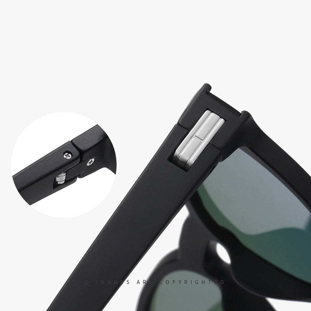 Unisex slnečné okuliare Techsuit TR7545, polarizované, UV ochrana, fialové žlté ružové