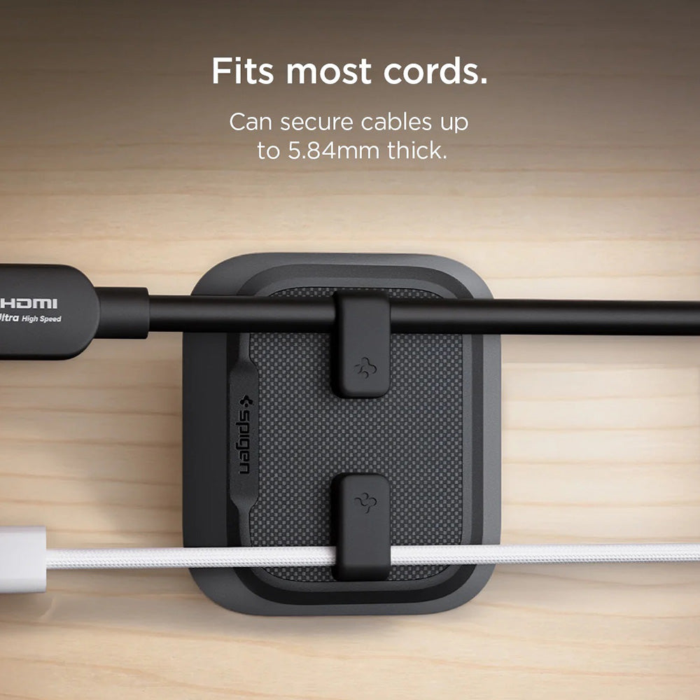 Spigen LD103 Cable Organizer, Black APP11145