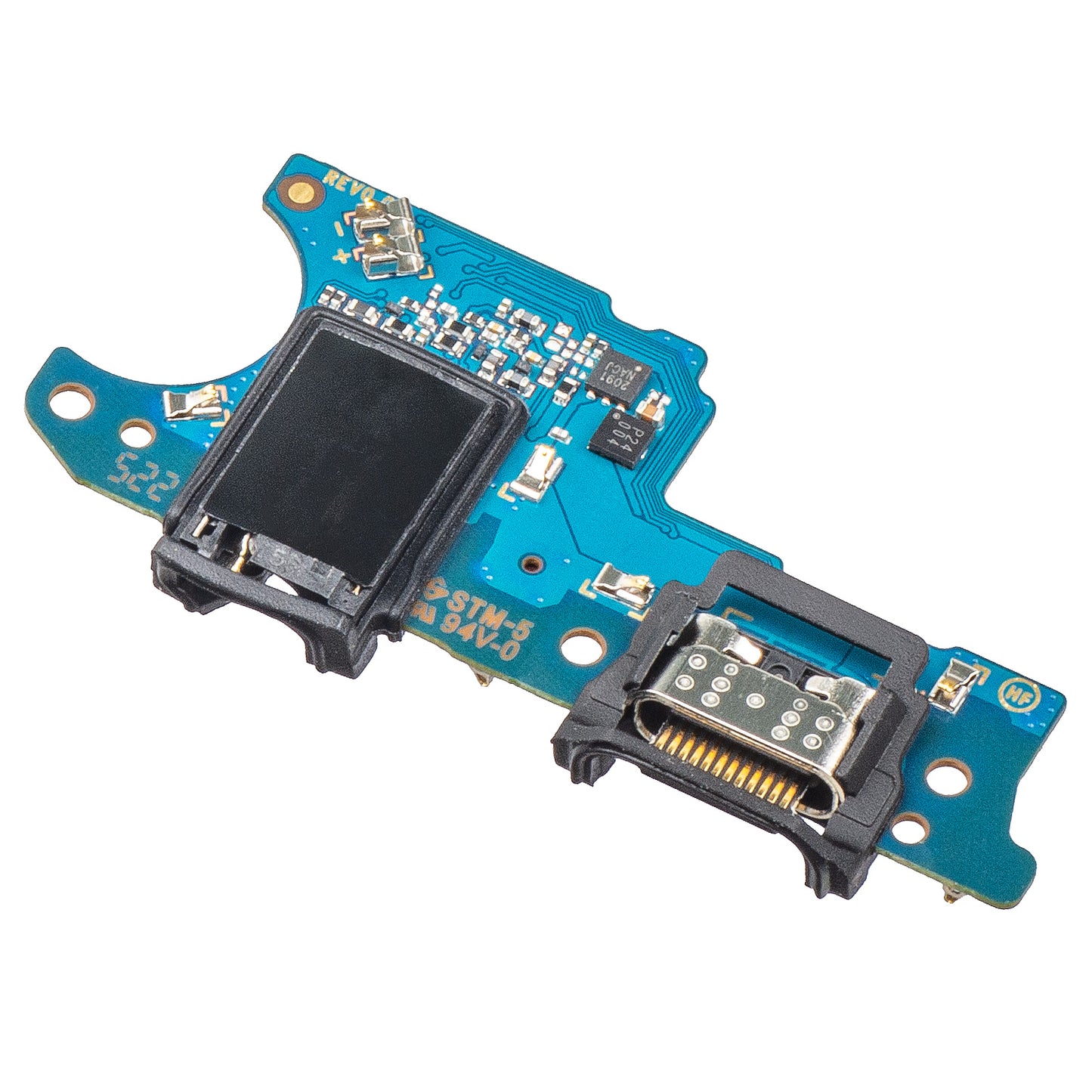 Doska s konektorom Nabíjania - Audio - Mikrofón Samsung Galaxy A03s A037, Európska verzia, Service Pack GH81-21245A
