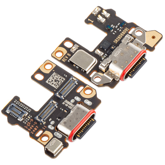 Konektorová doska nabíjacieho mikrofónu Motorola Edge 40 Neo, servisný balík 5P68C23165