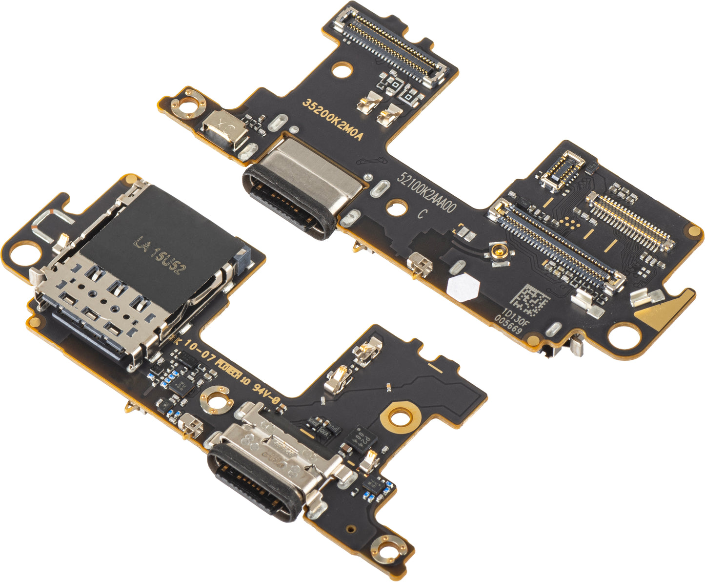 Doska s konektorom nabíjania - Mikrofón - Modul čítačky SIM Xiaomi Mi 11 5G, Service Pack 56000F00K200