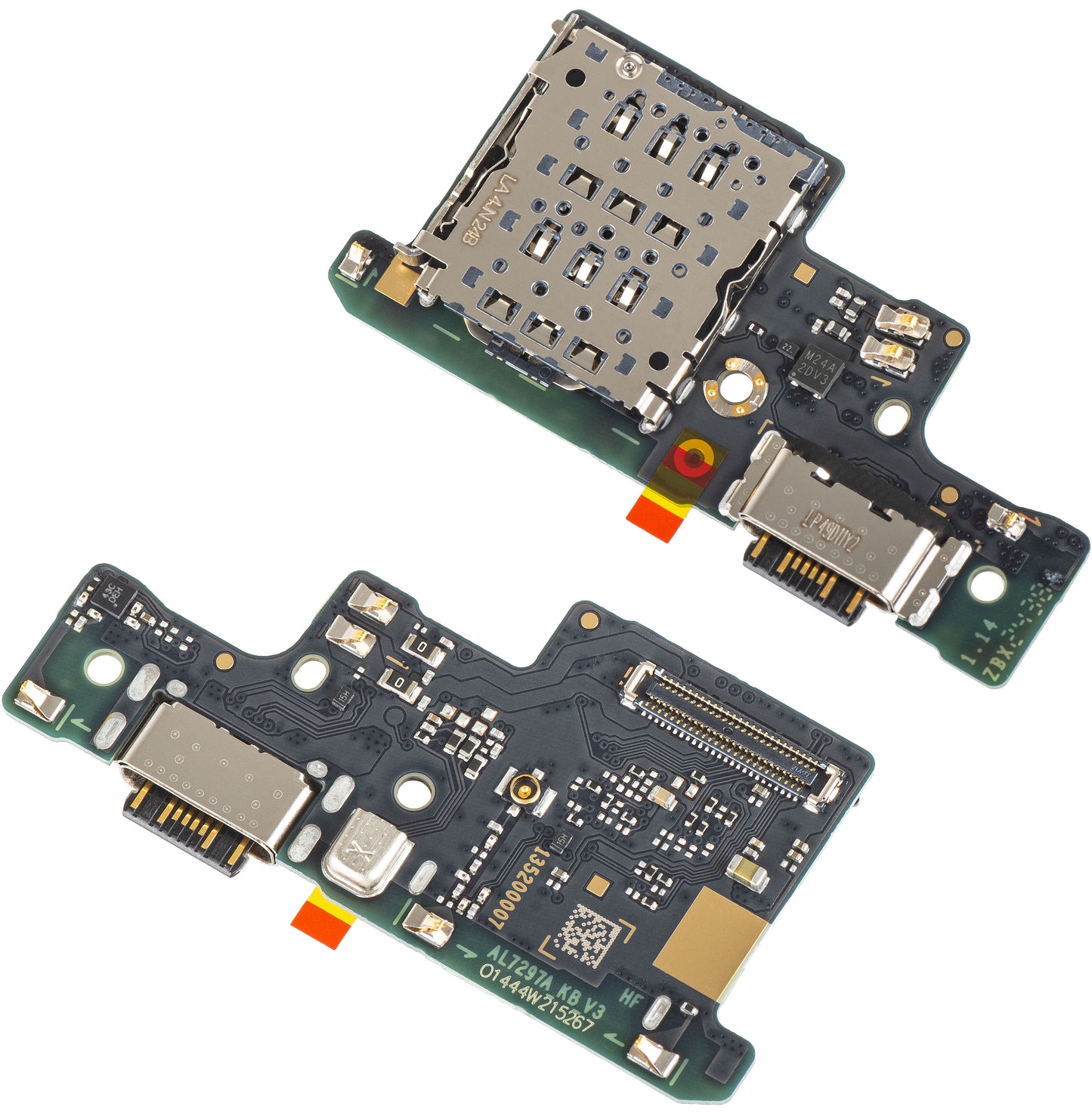 Doska s konektorom nabíjania - Mikrofón - Modul čítačky SIM Xiaomi Redmi Note 14 4G, Service Pack 5600020000700