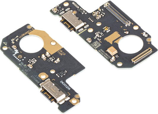 Doska s konektorom nabíjania - Mikrofón Xiaomi Redmi Note 12 4G, Service Pack 56000200M700