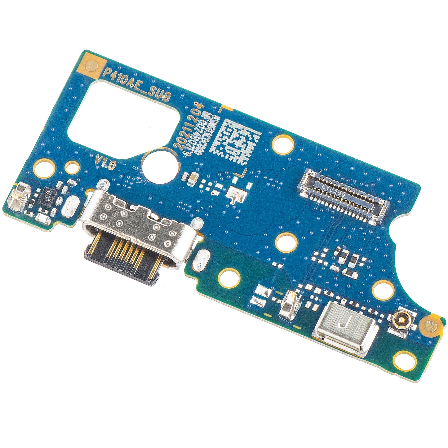Doska s nabíjacím konektorom - mikrofón Motorola Moto Moto E32s, servisný balík 5P68C20804
