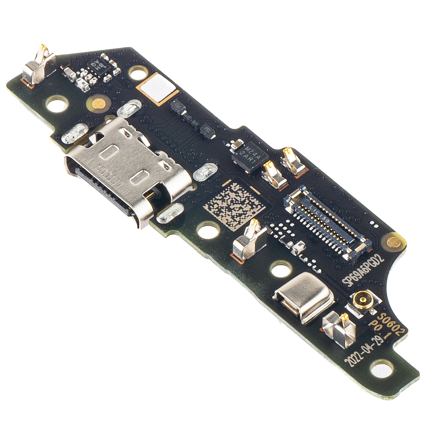 Doska s nabíjacím konektorom - mikrofón Motorola Moto E40 / E30, servisný balík 5P68C19714