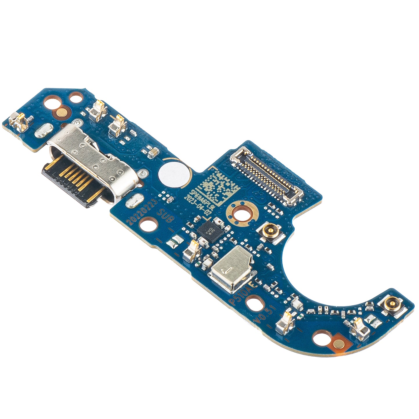 Doska s nabíjacím konektorom - mikrofón Motorola Moto G42, servisný balík 5P68C21058