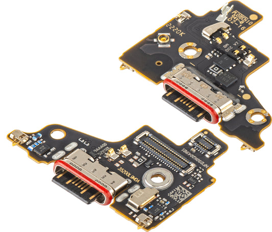 Doska s konektorom nabíjania - Mikrofón Xiaomi 12 Lite, Service Pack 56000100L900