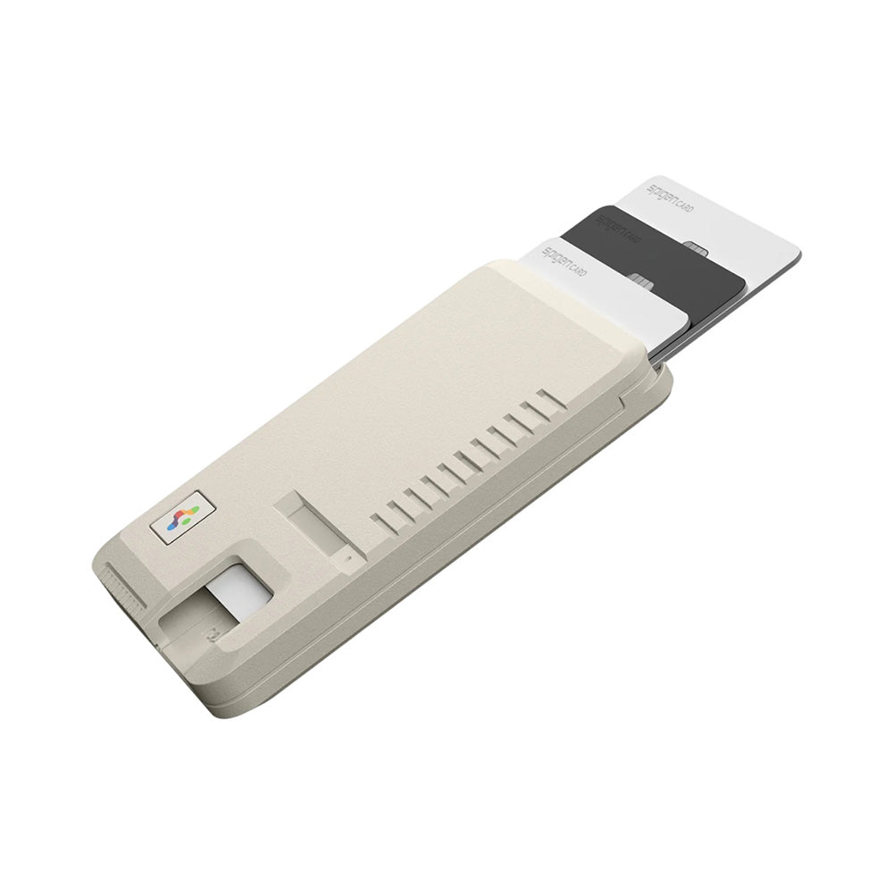 Peňaženka MagSafe, Spigen, Classic LS, Bežová AFA10949