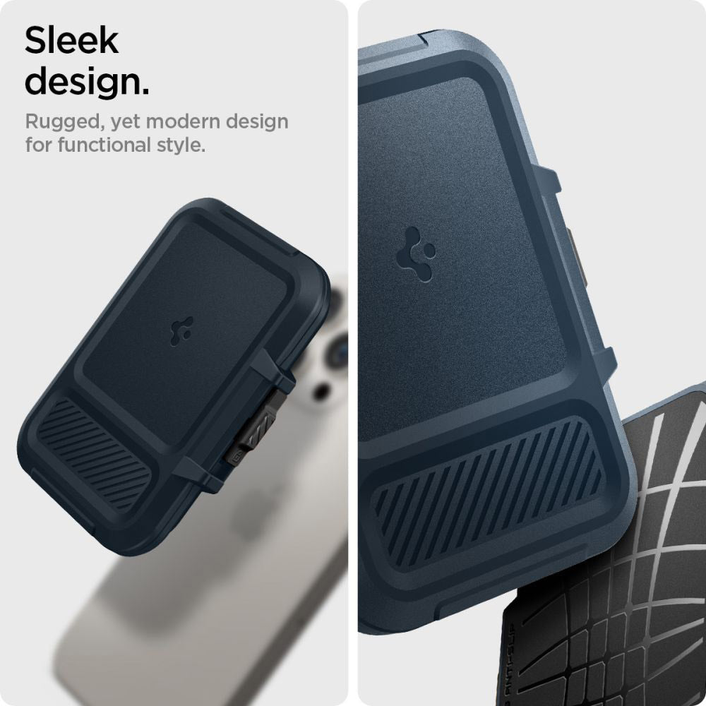 Peňaženka Magsafe, Spigen, Lock Fit, Čierna
