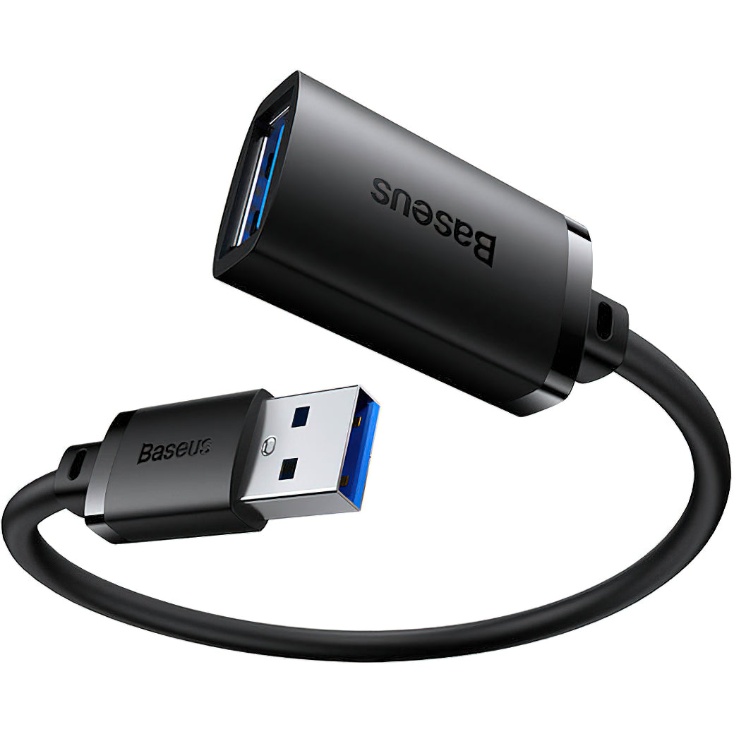 Predlžovací kábel USB 3.0 Baseus AirJoy Series, 1.5m, Čierny B00631103111-02