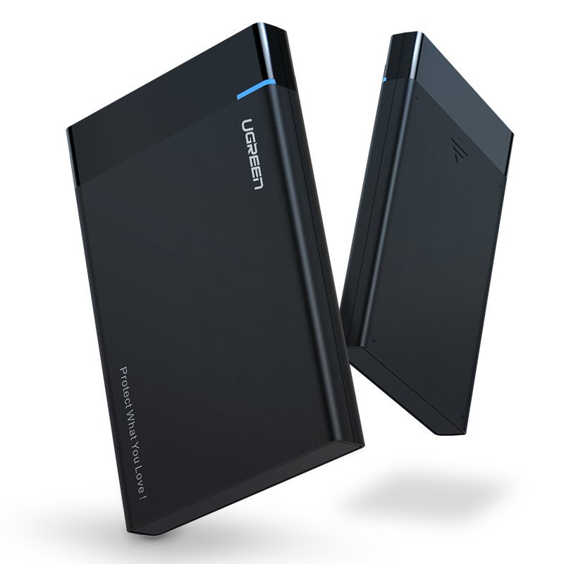 Rack UGREEN US221 pre HDD / SSD SATA 2.5inch, USB 3.2, Čierny