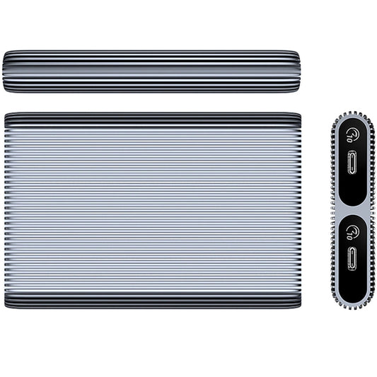 Orico AM2C3-2N Dual Disk stojan pre SSD M.2 NVMe, sivý