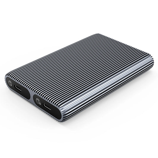 Rack Orico AM2C3-2SN Dual Disk pre SSD M.2 NVMe, sivý