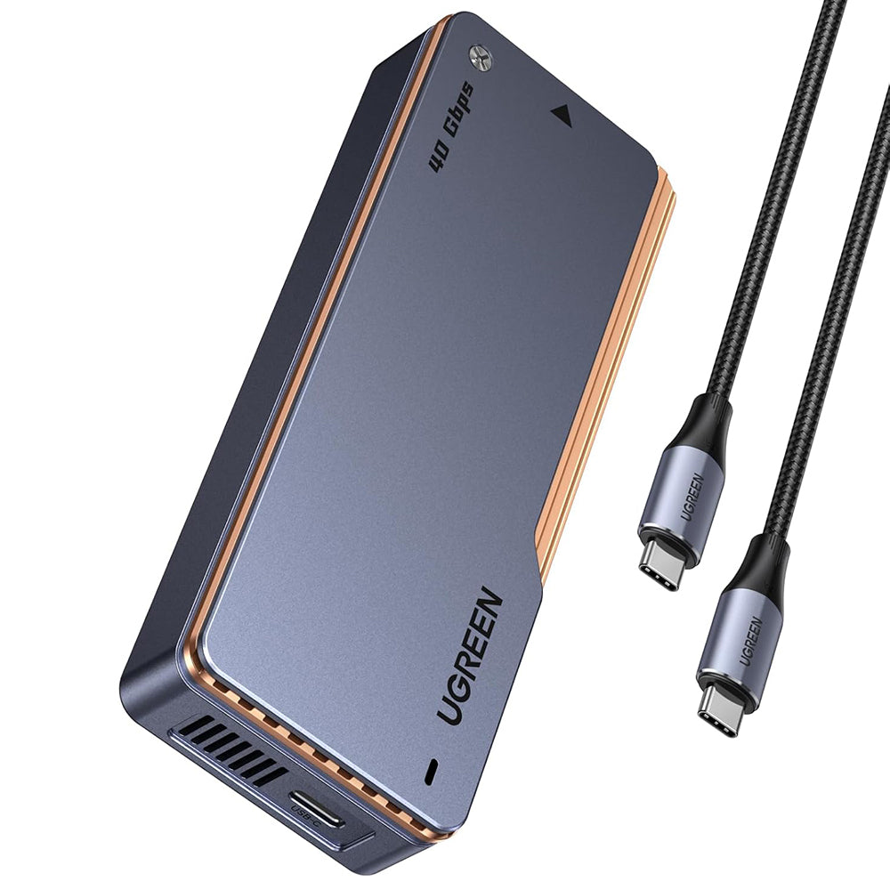 Rack UGREEN D703 (65727) pre SSD M.2 NVMe, čierny