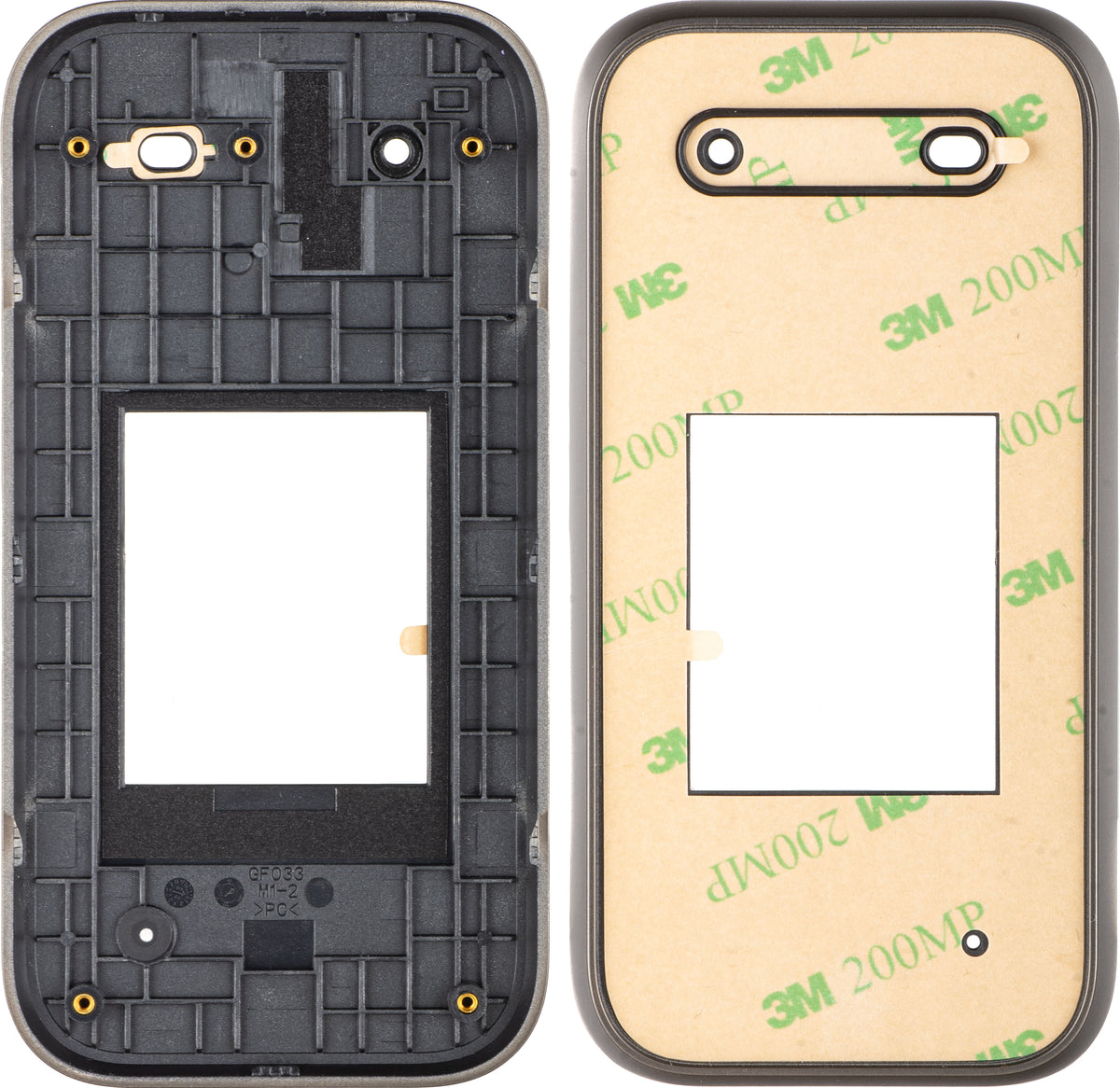 Display Frame HMD 2660 Flip, Sub Outer, Black, Service Pack 5001000494SH0