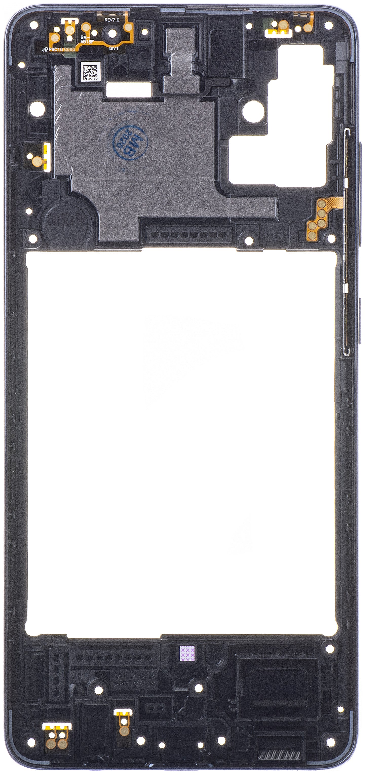 Samsung Galaxy A51 A515 Polovičné puzdro Samsung Galaxy A51 A515, čierne