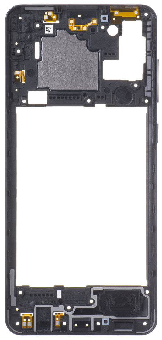 Samsung Galaxy Galaxy A21s A217 Polovičné puzdro, čierne