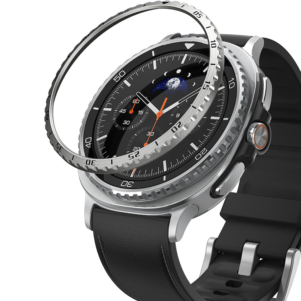 Ringke Inner Styling Protection Frame for Samsung Galaxy Watch8 Classic, Silver
