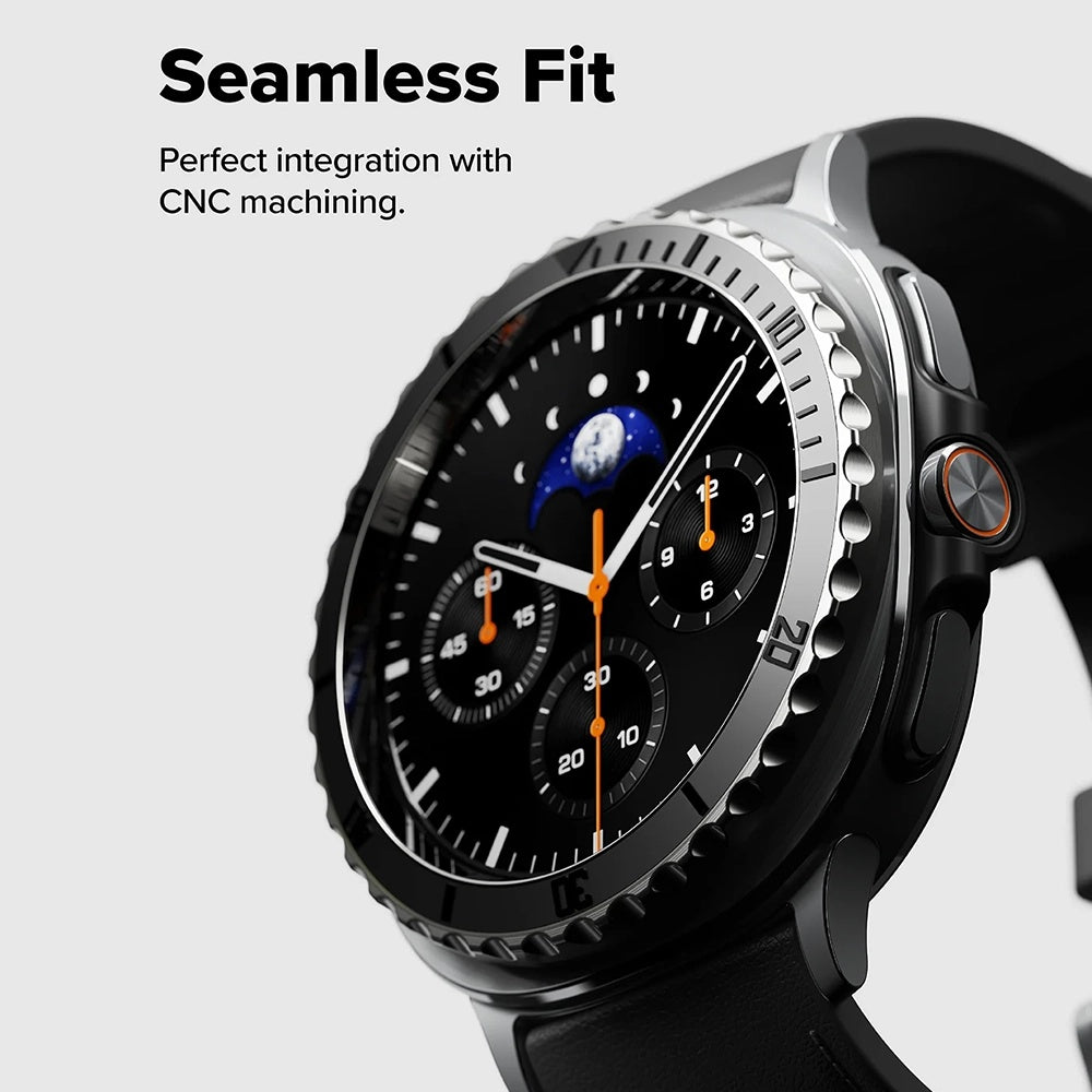 Rám Ochrana Ringke Premium Styling pre Samsung Galaxy Watch8 Classic, Čierna
