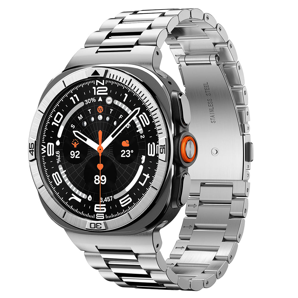 Ochranný rám Spigen Tune Pilot pre Samsung Galaxy Watch Ultra2, strieborný ACS11616