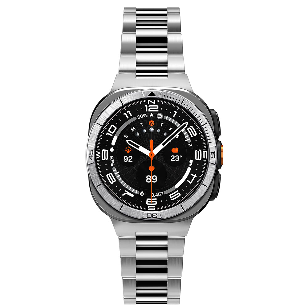 Ochranný rám Spigen Tune Pilot pre Samsung Galaxy Watch Ultra2, strieborný ACS11616