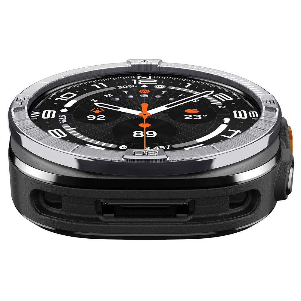 Ochranný rám Spigen Tune Pilot pre Samsung Galaxy Watch Ultra2, strieborný ACS11616