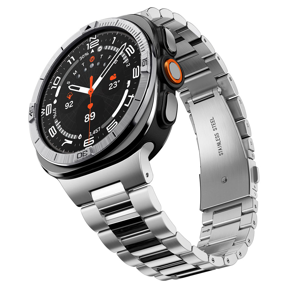 Ochranný rám Spigen Tune Pilot pre Samsung Galaxy Watch Ultra2, strieborný ACS11616