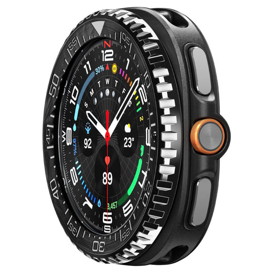 Rám Ochrany Spigen Tune Pro Diver pre Samsung Galaxy Watch8 Classic, Čierna