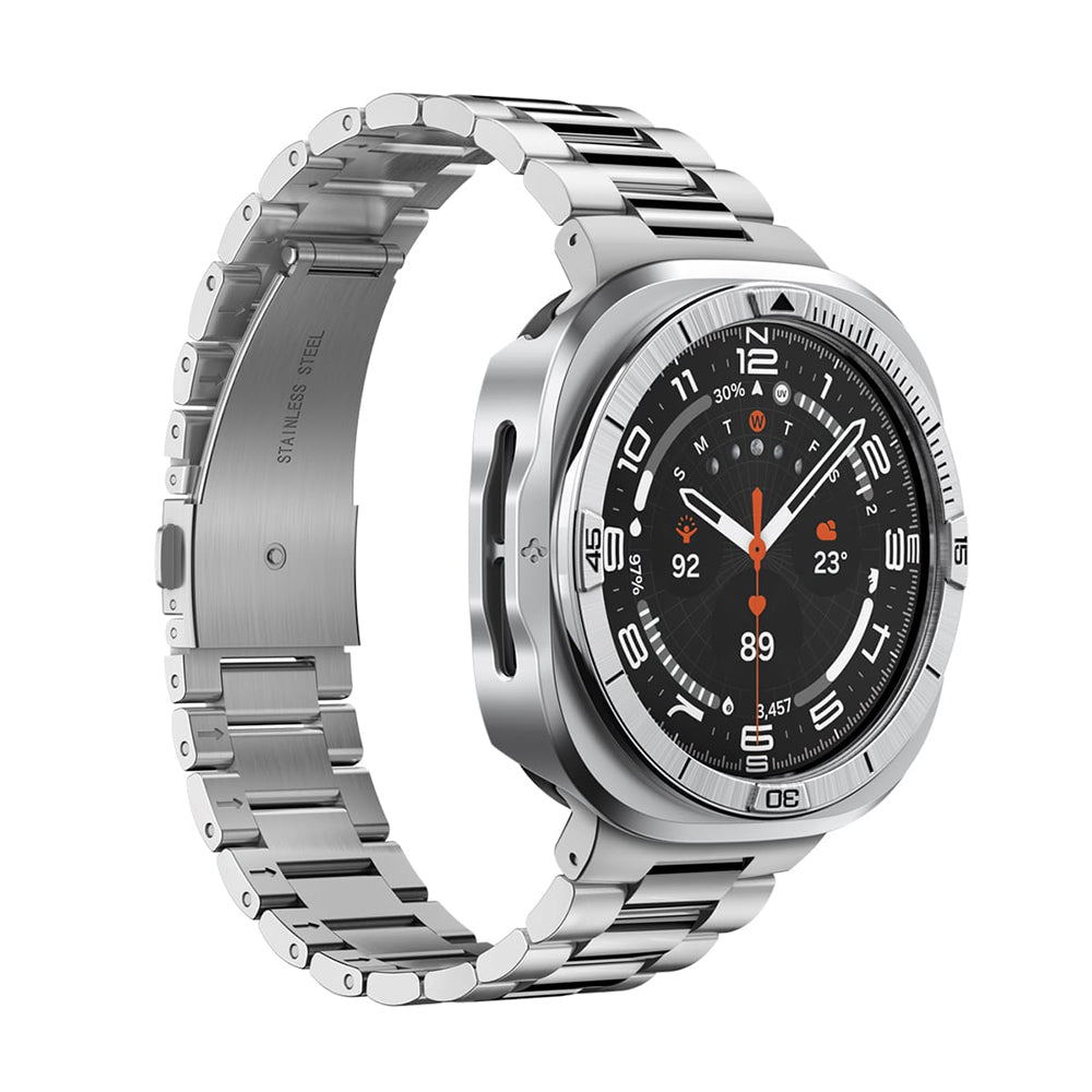 Ochranný rám Spigen Tune Pro Pilot pre Samsung Galaxy Watch Ultra2, strieborný ACS11618