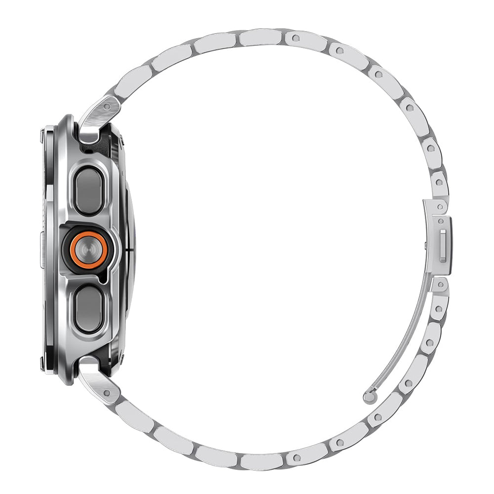 Ochranný rám Spigen Tune Pro Pilot pre Samsung Galaxy Watch Ultra2, strieborný ACS11618